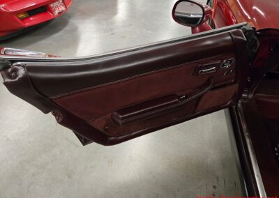 1981 Two Tone Autumn Red Dark Claret C3 Corvette For Sale