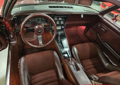 1981 Two Tone Autumn Red Dark Claret C3 Corvette For Sale