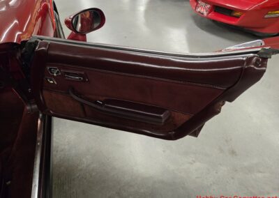 1981 Two Tone Autumn Red Dark Claret C3 Corvette For Sale