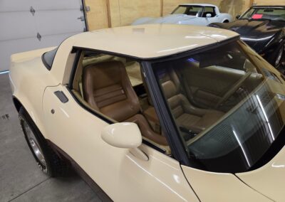1981 Beige Dark Bronze Corvette For Sale
