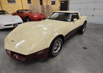 1981 Beige Dark Bronze Corvette For Sale