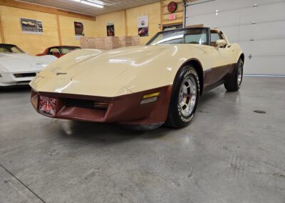 1981 Beige Dark Bronze Corvette For Sale