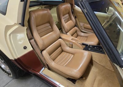 1981 Beige Dark Bronze Corvette For Sale
