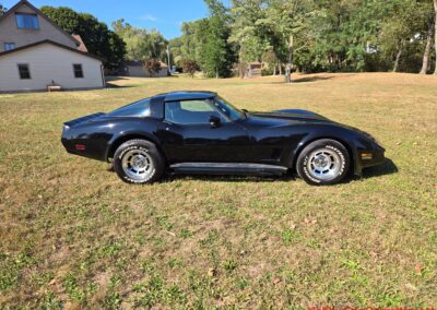1981 Black Black Corvette 383 Hot Rod T Top For Sale