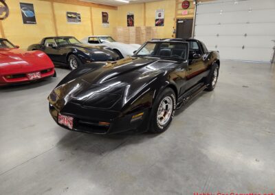 1981 Black Black Corvette 383 Hot Rod T Top For Sale