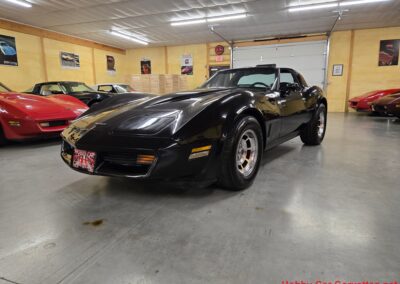 1981 Black Corvette Black Interior 4spd T Top