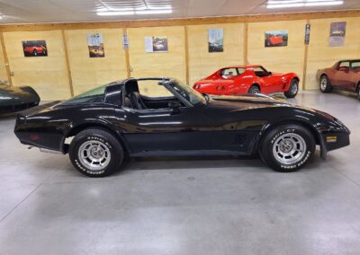 1981 Black Black Corvette 4spd T Top For Sale