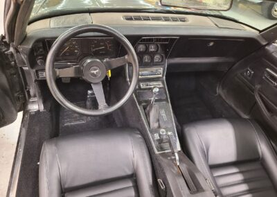 1981 Black Black Corvette 4spd T Top For Sale
