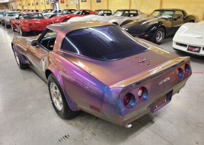 1981 Chameleon Corvette Black Interior For Sale