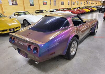 1981 Chameleon Corvette Black Interior For Sale