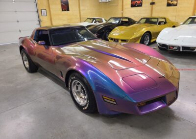1981 Chameleon Corvette Black Interior For Sale
