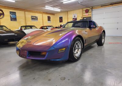 1981 Chameleon Corvette Black Interior For Sale