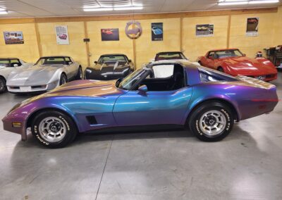 1981 Chameleon Corvette Black Interior For Sale
