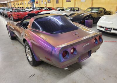 1981 Chameleon Corvette Black Interior For Sale