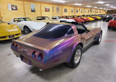 1981 Chameleon Corvette Black Interior For Sale