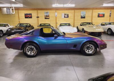 1981 Chameleon Corvette Black Interior For Sale