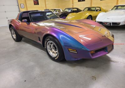 1981 Chameleon Corvette Black Interior For Sale
