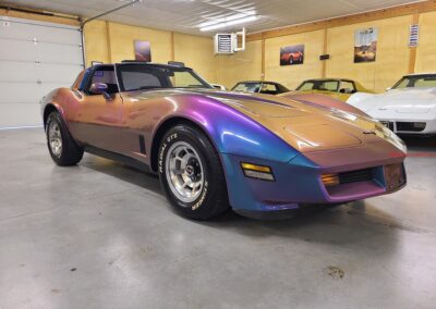 1981 Chameleon Corvette Black Interior For Sale