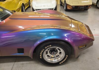 1981 Chameleon Corvette Black Interior For Sale