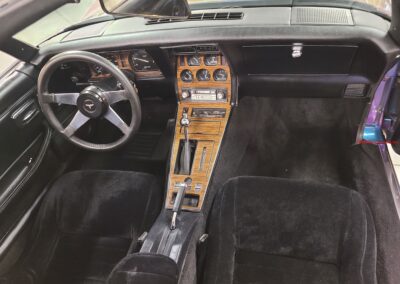 1981 Chameleon Corvette Black Interior For Sale