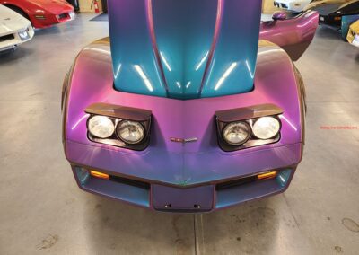 1981 Chameleon Corvette Black Interior For Sale