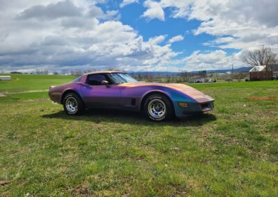1981 Chameleon Corvette Black Interior For Sale
