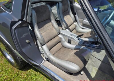 1981 Charcoal Corvette Silver Int T Top