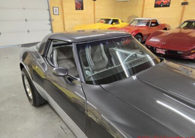 1981 Charcoal Corvette Silver Int T Top