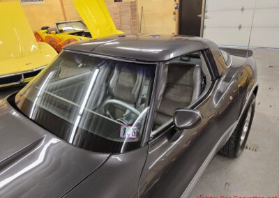 1981 Charcoal Corvette Silver Int T Top