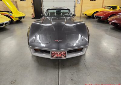 1981 Charcoal Corvette Silver Int T Top