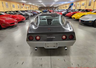 1981 Charcoal Corvette Silver Int T Top