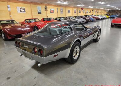1981 Charcoal Corvette Silver Int T Top
