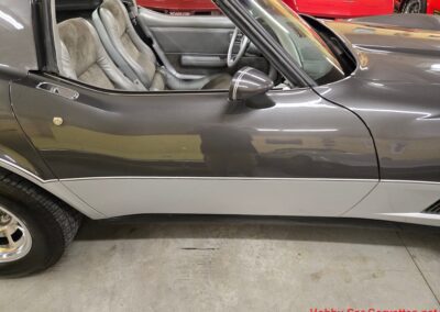 1981 Charcoal Corvette Silver Int T Top