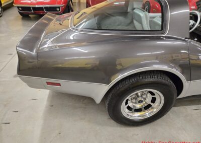 1981 Charcoal Corvette Silver Int T Top