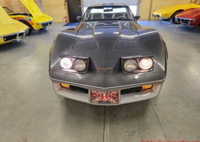 1981 Charcoal Corvette Silver Int T Top