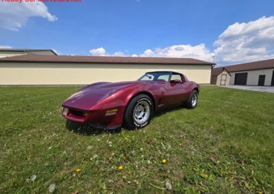 1981 Maroon Metallic 4spd Manual Corvette T Top