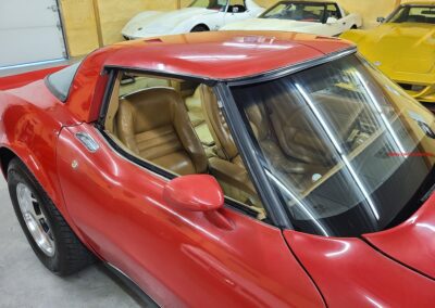 1981 Red Corvette Camel Interior Manual For Sale