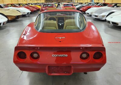 1981 Red Corvette Camel Interior Manual For Sale