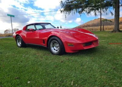 1981 Red Corvette Camel Interior Manual For Sale