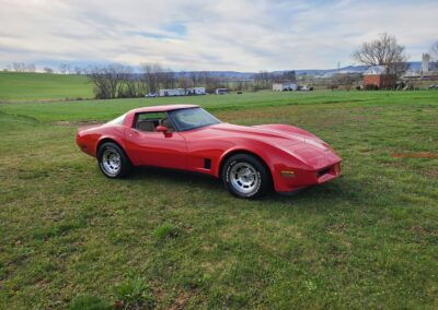 1981 Red Corvette 4spd For Sale