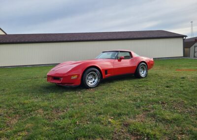 1981 Red Corvette 4spd For Sale