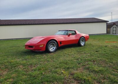 1981 Red Corvette 4spd For Sale