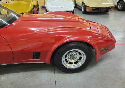 1981 Red Corvette Camel Interior Manual For Sale