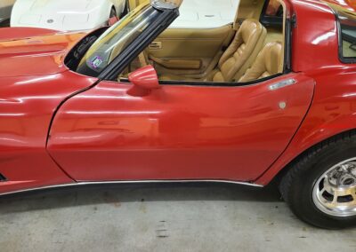 1981 Red Corvette Camel Interior Manual For Sale