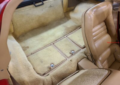 1981 Red Corvette Camel Interior Manual For Sale