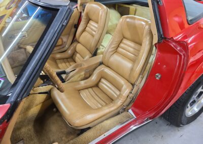 1981 Red Corvette Camel Interior Manual For Sale