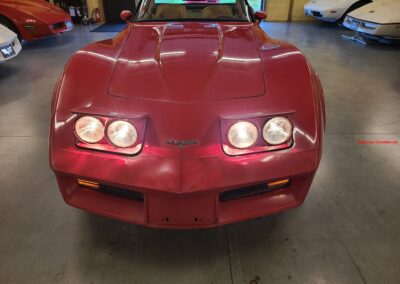 1981 Red Corvette Camel Interior Manual For Sale