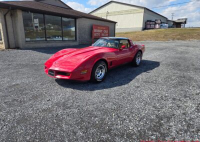 1981 Red C3 Corvette Camel Interior For Sale