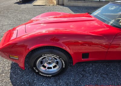 1981 Red C3 Corvette Camel Interior For Sale