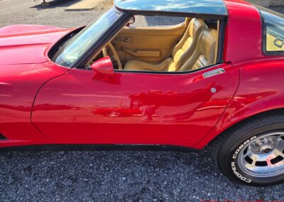 1981 Red C3 Corvette Camel Interior For Sale
